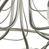 Onawa 5lt Semi Flush Polished Chrome With Twisted Glass