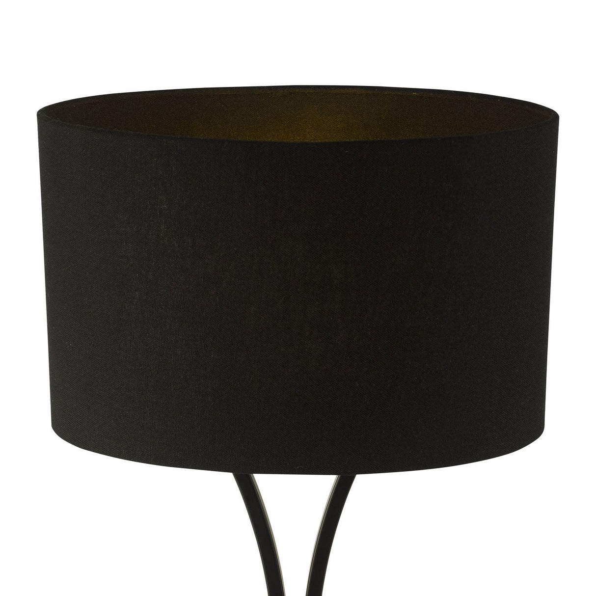 Oporto Table Lamp Matt Black With Shade