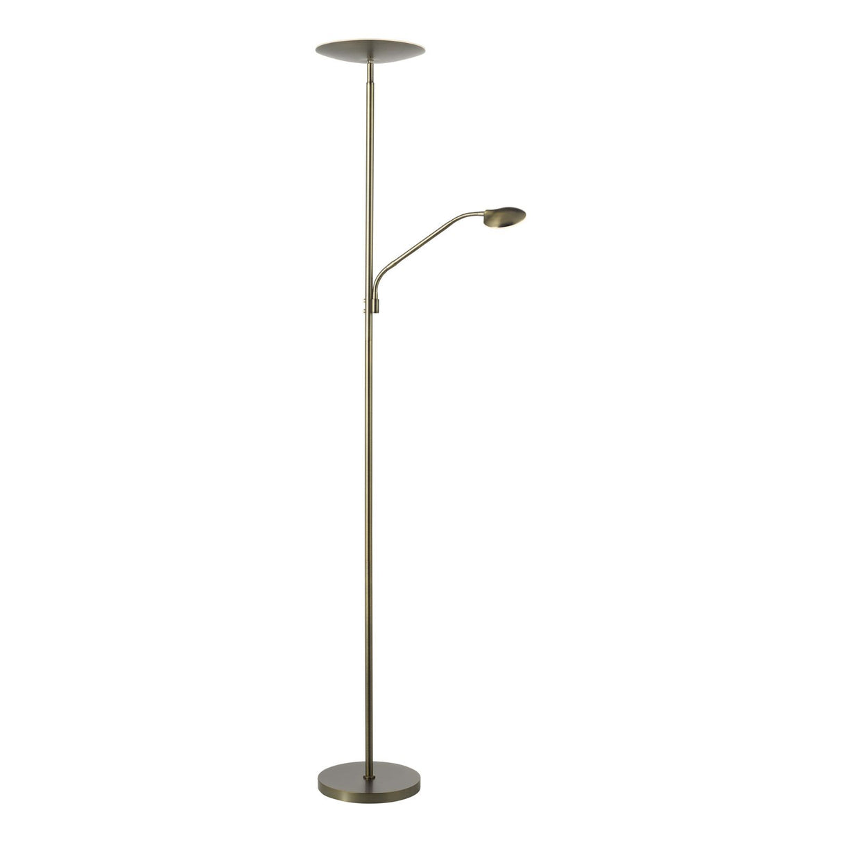 Osbert Mother & Child Floor Lamp Satin Bronze LED