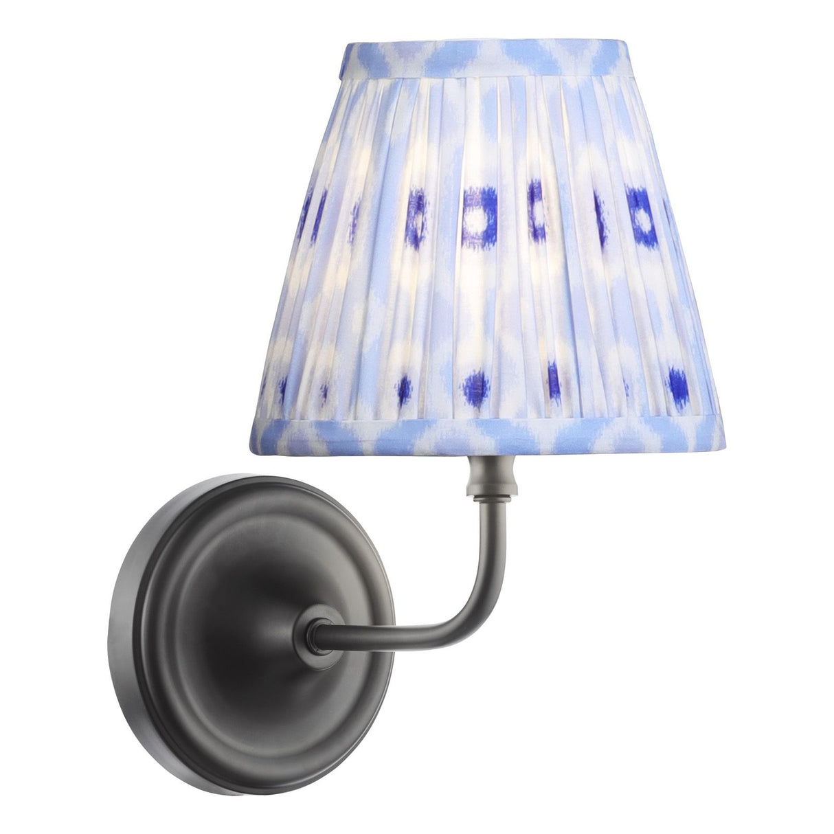 Padme Wall Light Matt Black With Shade