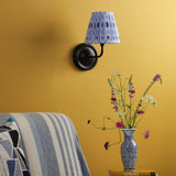 Padme Wall Light Matt Black With Shade