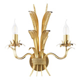 Phaedra 2 Light Wall Light Gold