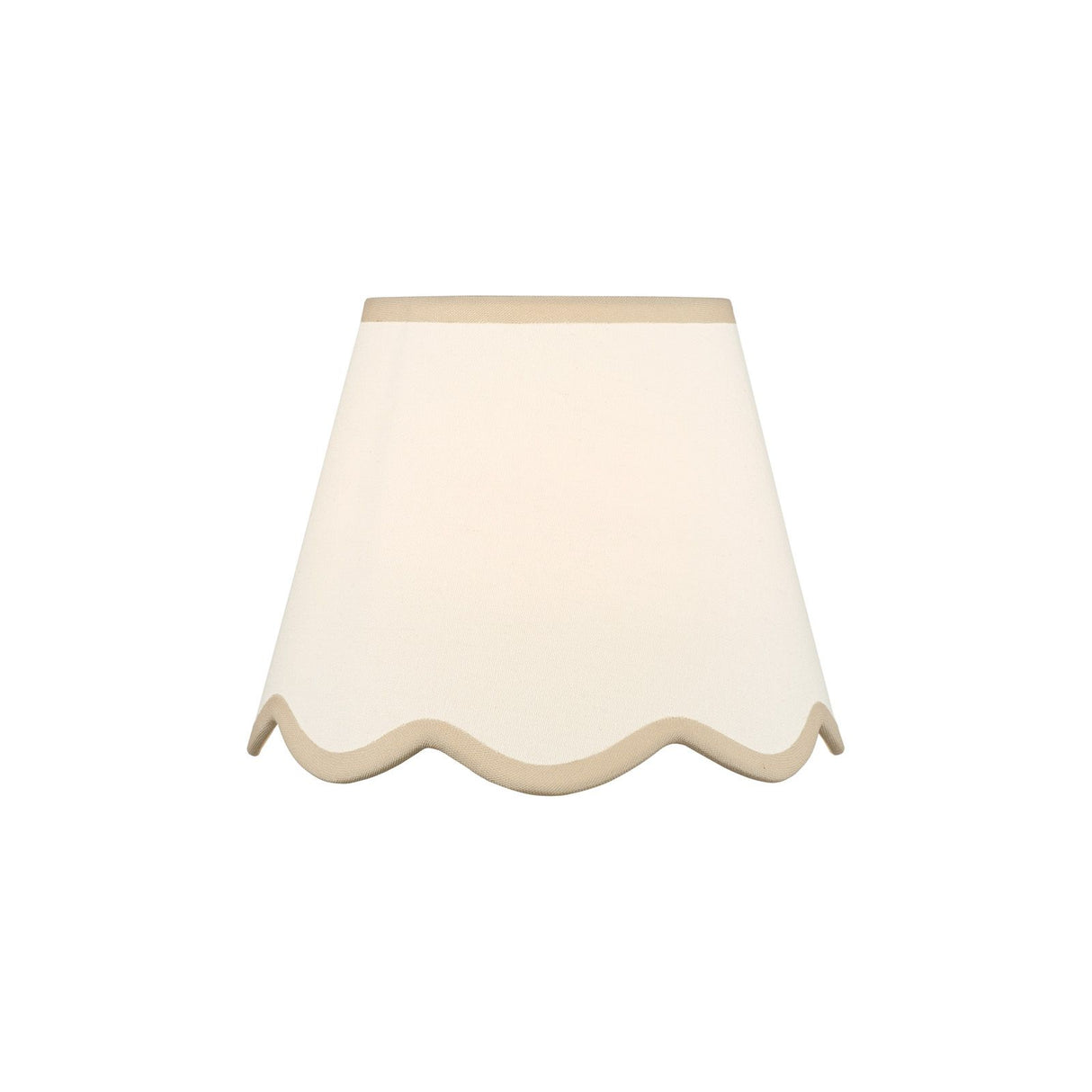 Poma Natural Linen Tapered Drum Shade 25cm 25cm
