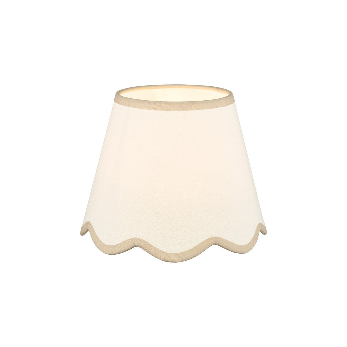Poma Natural Linen Tapered Drum Shade 25cm 25cm