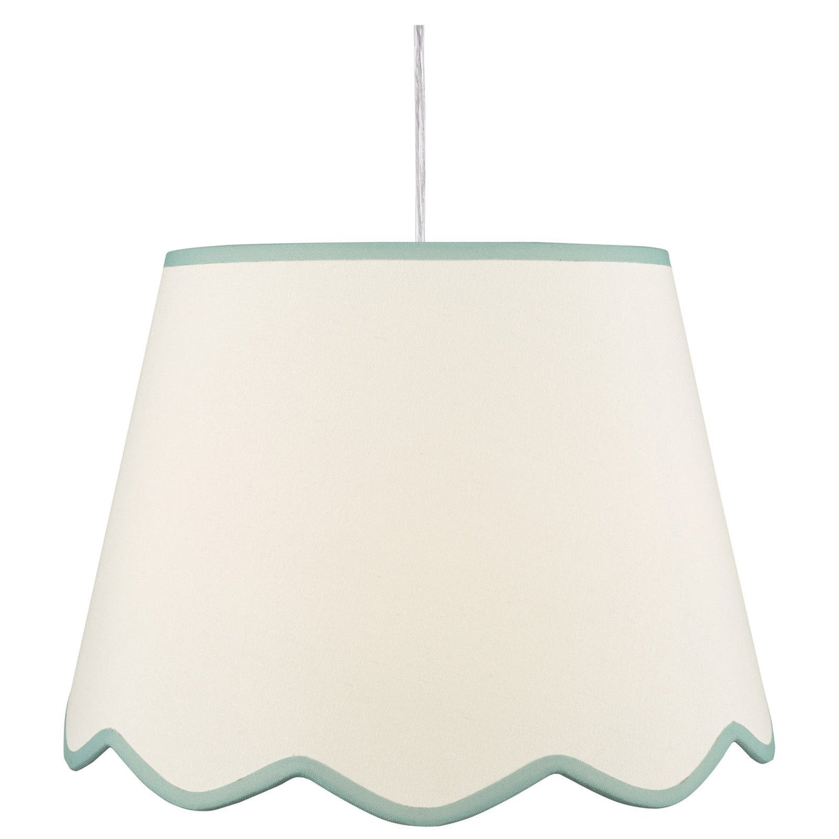 Poma Natural Linen Tapered Drum Shade 45cm 45cm