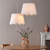 Poma Natural Linen Tapered Drum Shade 45cm 45cm