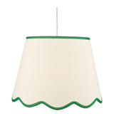 Poma Natural Linen Tapered Drum Shade 45cm 45cm