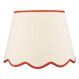 Poma Natural Linen Tapered Drum Shade 45cm 45cm