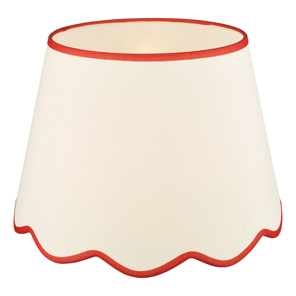 Poma Natural Linen Tapered Drum Shade 45cm 45cm