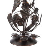 Priscilla Table Lamp Matt Black With Shade