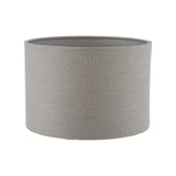 Pyramid Grey Linen Drum Shade 25cm 25cm
