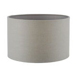 Pyramid Grey Linen Drum Shade 30cm 30cm