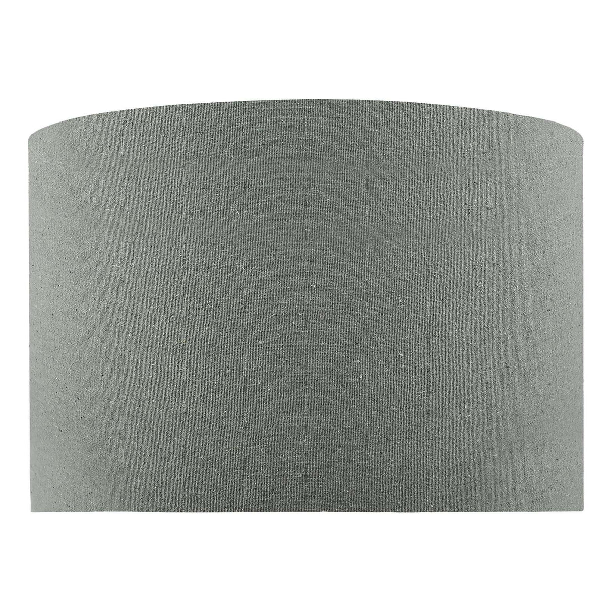Pyramid Grey Linen Drum Shade 35cm