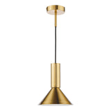 Ragnar Pendant/Wall Light Natural Brass