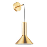Ragnar Pendant/Wall Light Natural Brass