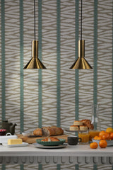 Ragnar Pendant/Wall Light Natural Brass