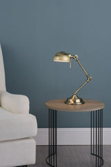 Ranger Task Table Lamp Antique Brass