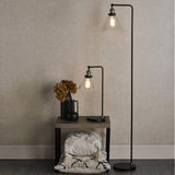 Ray Table Lamp Antique Brass and Glass