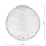 Ripple Easy Fit Pendant Glass