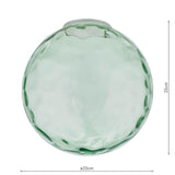 Ripple Easy Fit Pendant Green Glass