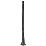 Ricu Post w/o door 2000mm Black (60mm spigot)