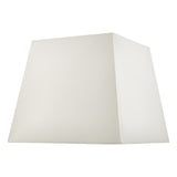 S1101 Ivory Faux Silk Tapered Square Shade 37cm