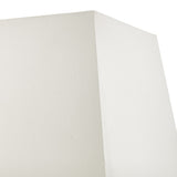 S1101 Ivory Faux Silk Tapered Square Shade 37cm