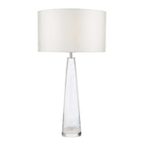 Samara Table Lamp Clear Glass Base Only