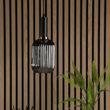 Sawyer Easy Fit Shade Smoked Ribbed Glass