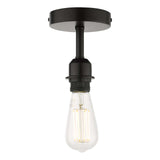 SF0122 Semi Flush Suspension Matt Black Bracket Only