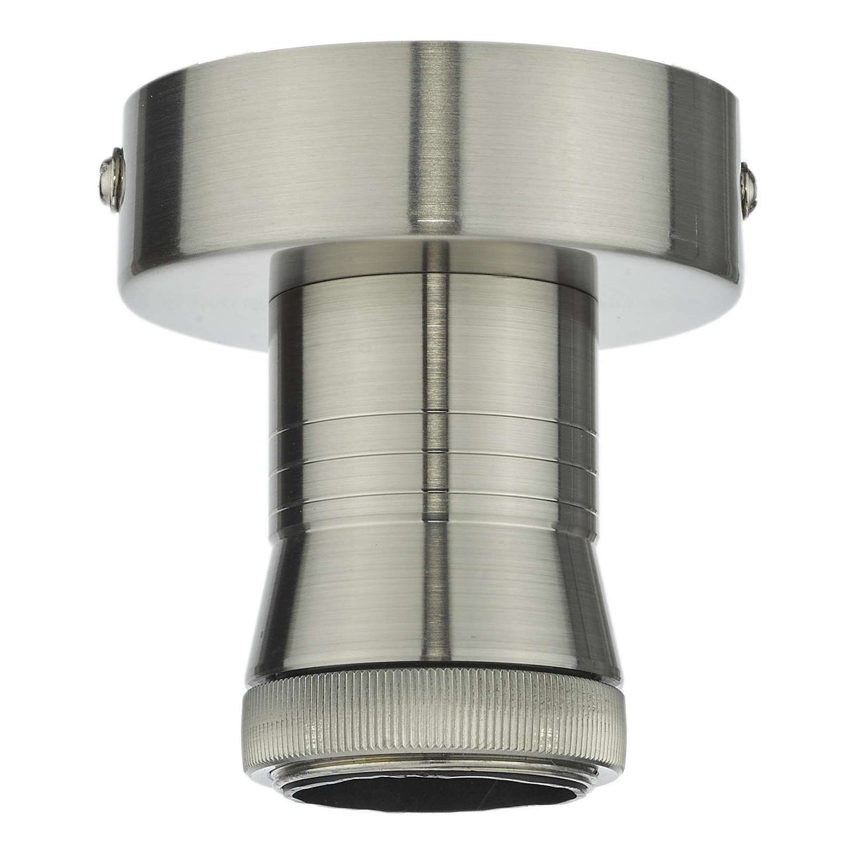 SFB4861 E27 Semi Flush Suspension Antique Chrome Bracket Only
