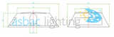 Lynx Solar Surface Mount Single Direction, 90x110mm Warm White LED
