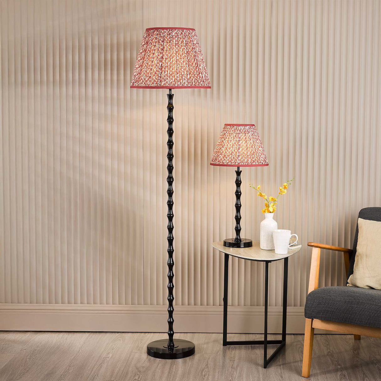 Siyanda Table Lamp Black With Shade