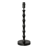 Siyanda Table Lamp Satin Black Base Only