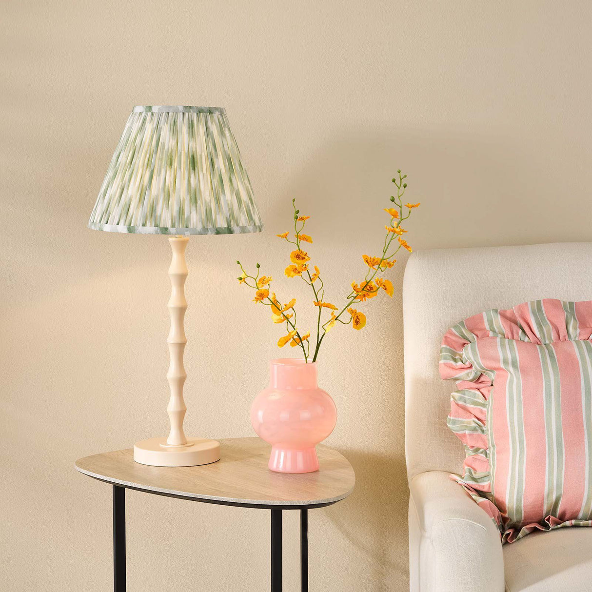 Siyanda Table Lamp Cream Base Only