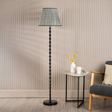 Siyanda Floor Lamp Black With Shade
