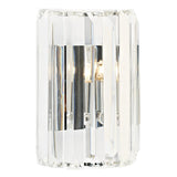Sketch Wall Light Polished Chrome Crystal