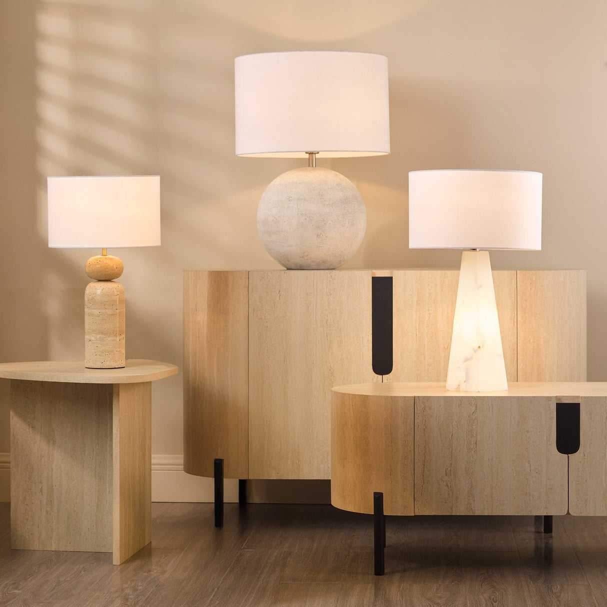 Soyala Table Lamp Brown Base Only
