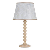 Spool Table Lamp Cream With Shade