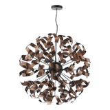 Swash 12 Light Pendant Matt Black Fitting Only