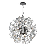 Swash 9 Light Pendant Matt Black Fitting Only