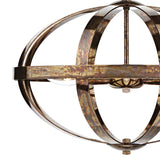 Symbol 3 Light Pendant Petrol Copper