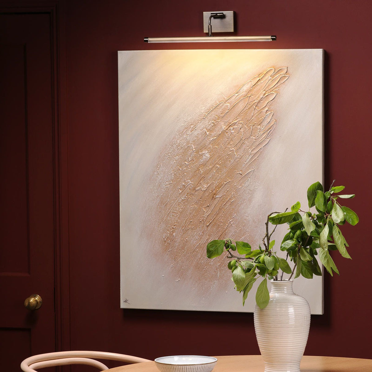 Tyrus 50cm Picture Light Brushed Bronze LED