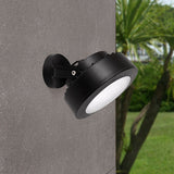 Tommy Wall 10W GX53 LED CCT, Wall Light, Black/Clear