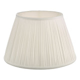 Ulyana Ivory Faux Silk Pleated Shade 35cm