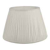 Ulyana Ivory Faux Silk Pleated Shade 45cm
