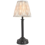 Virgil Rechargeable Table Lamp Matt Black Base Only LED