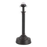Virgil Rechargeable Table Lamp Matt Black Base Only LED
