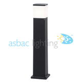 Virgilio 800 8.5W E27 LED CCT, Bollard, Black/Opal