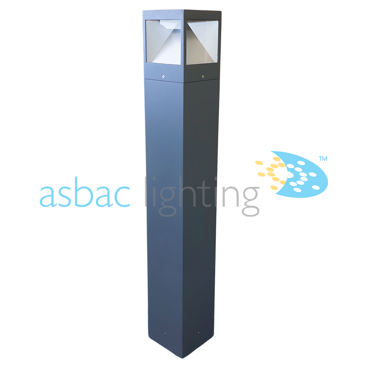 Whitby 1000 10W LED 4000K, Bollard, Anthracite/Clear